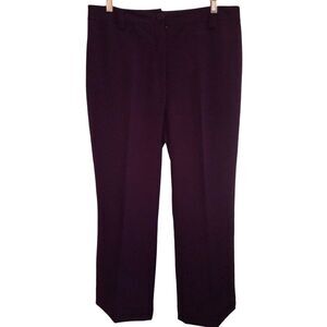 East 5th Women's Deep Plum Dress Pants‎ Size 10